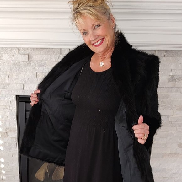 Vintage Real Mink Coat by Davidson Fur Coats - Picture 1 of 10